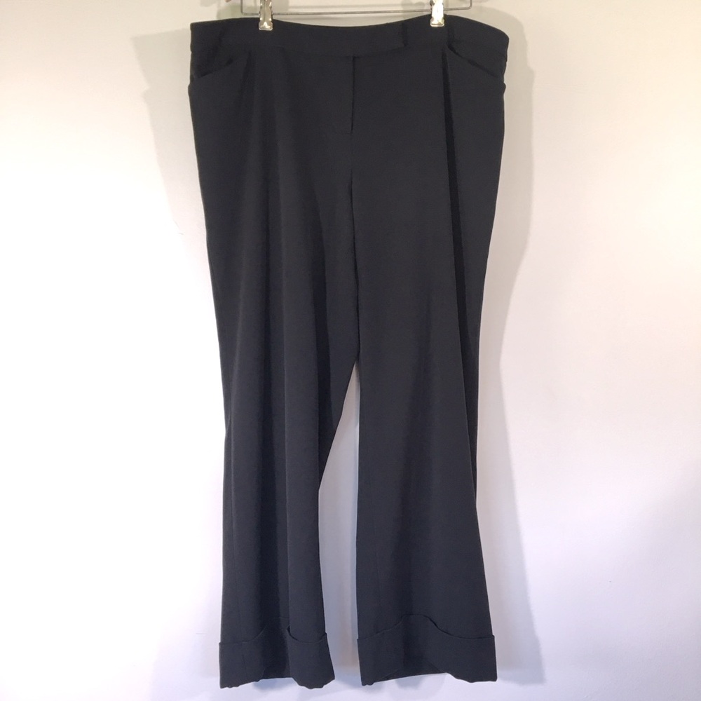 Lane Bryant Wide Leg Cuffed Trouser